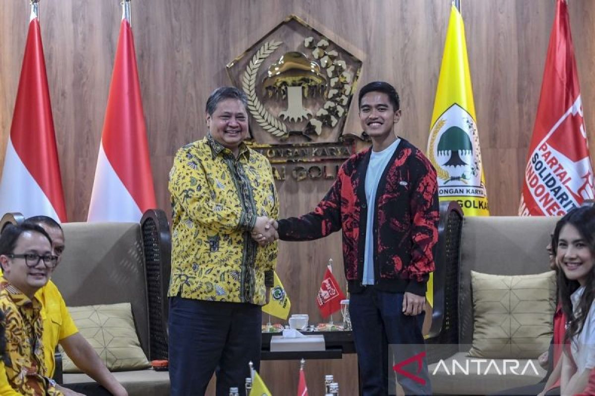 Airlangga Hartarto - Kaesang bahas kerja sama politik