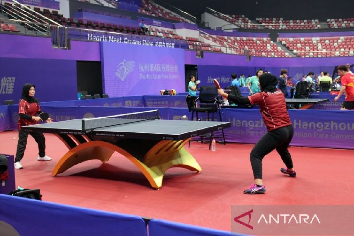 Tim para tenis meja Indonesia ingin buat kejutan di  APG Hangzhou