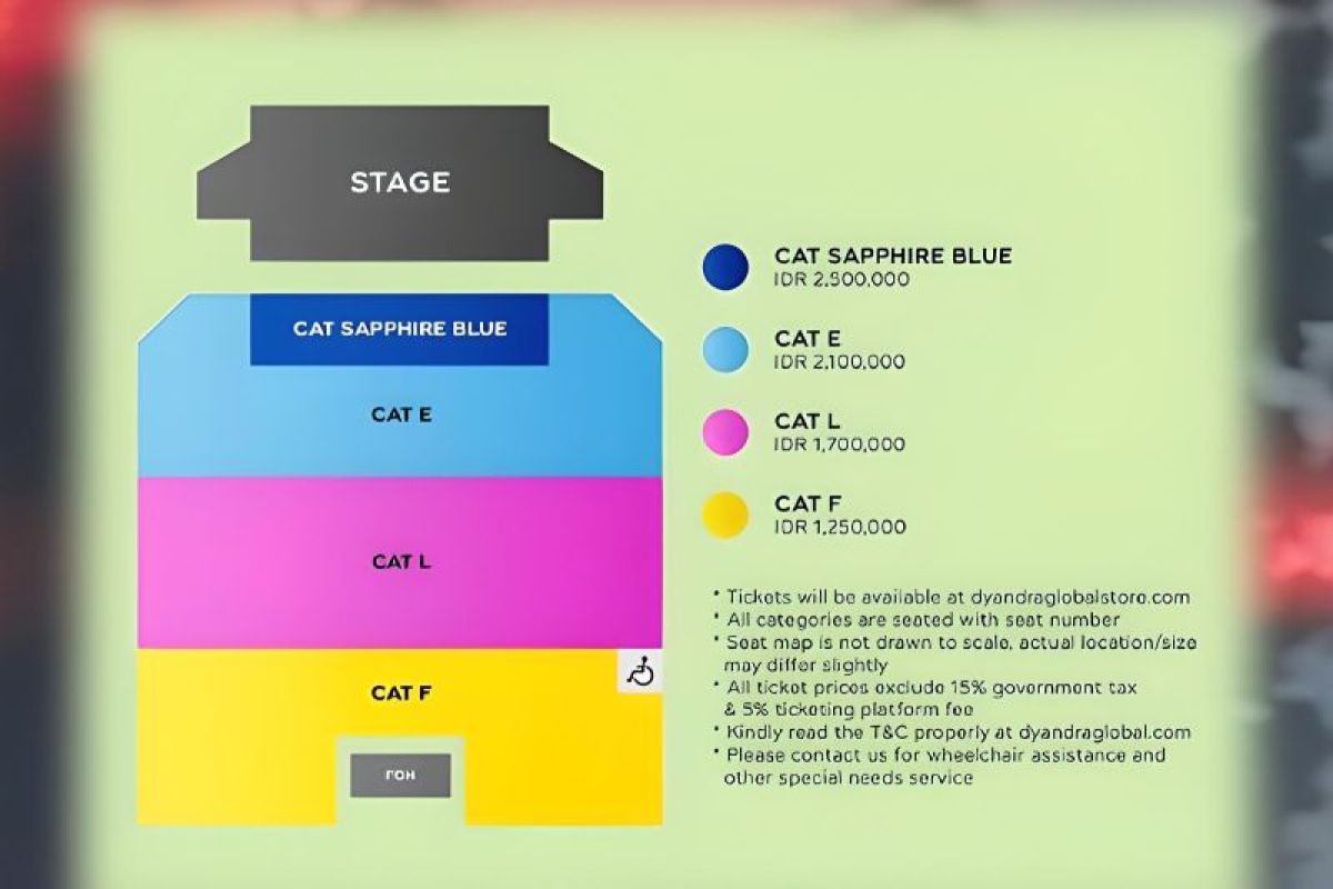 Intip harga tiket konser Yesung 'Unfading Sense' di Jakarta