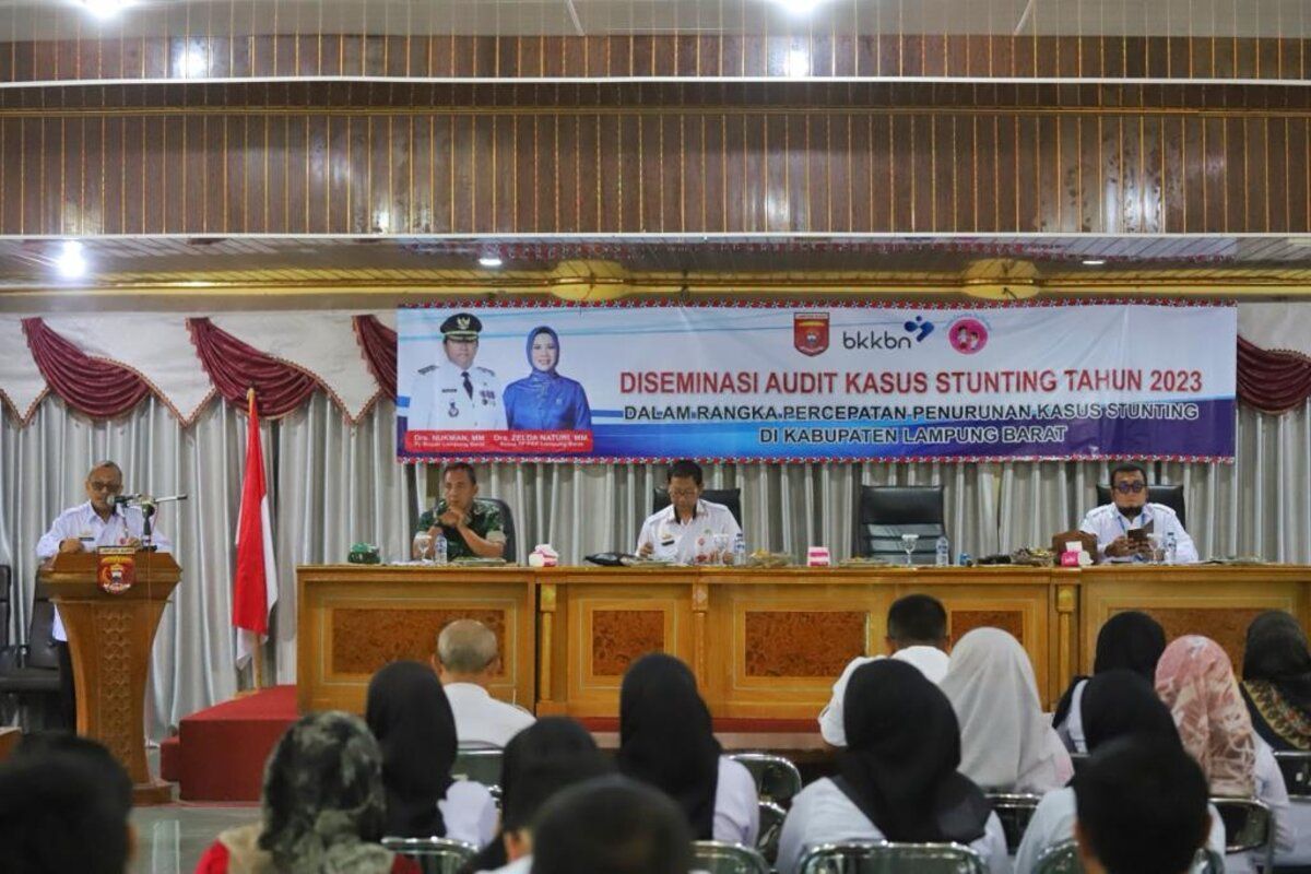 Lampung Barat gelar diseminasi audit percepat penurunan stunting