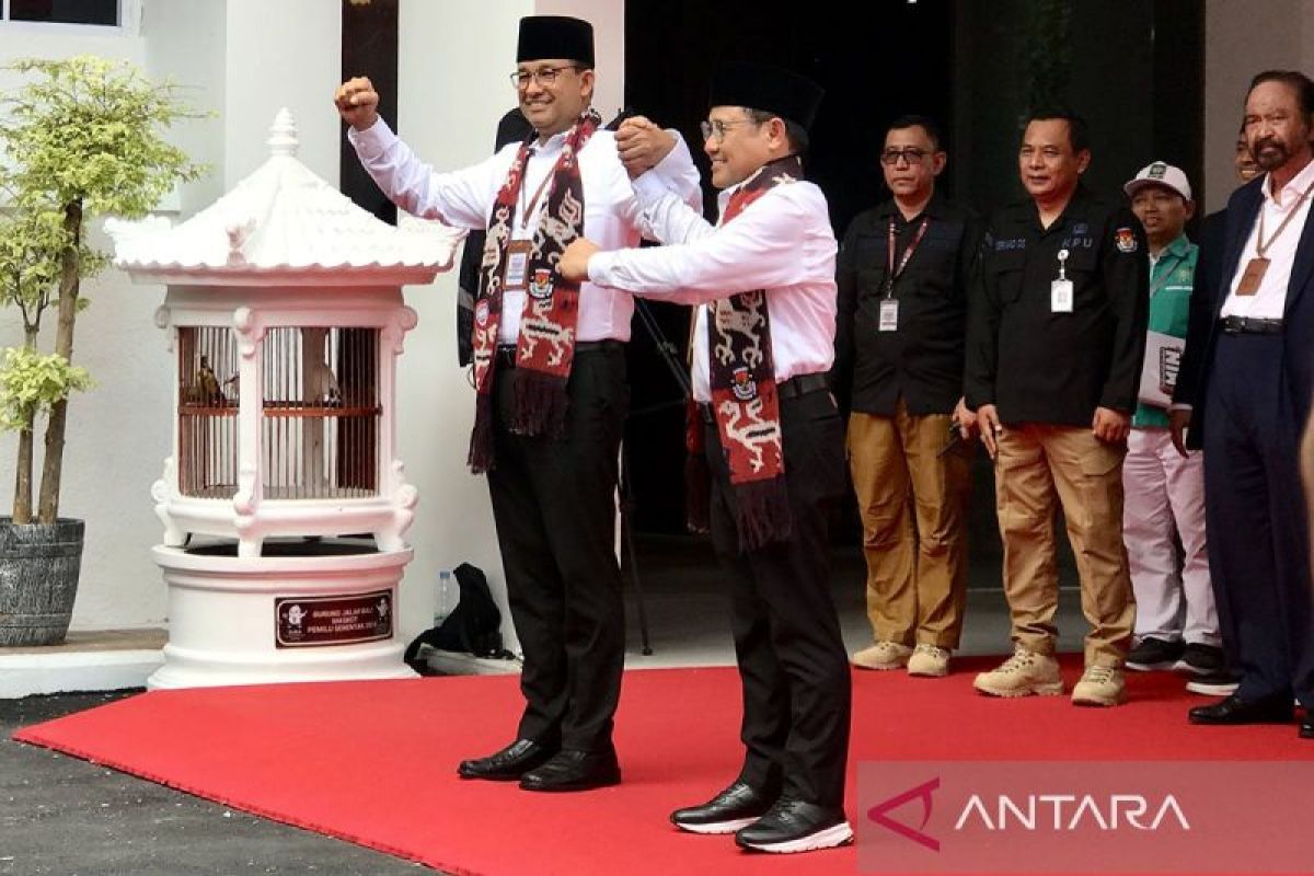 Anies-Muhaimin resmi mendaftar sebagai calon peserta  Pilpres 2024