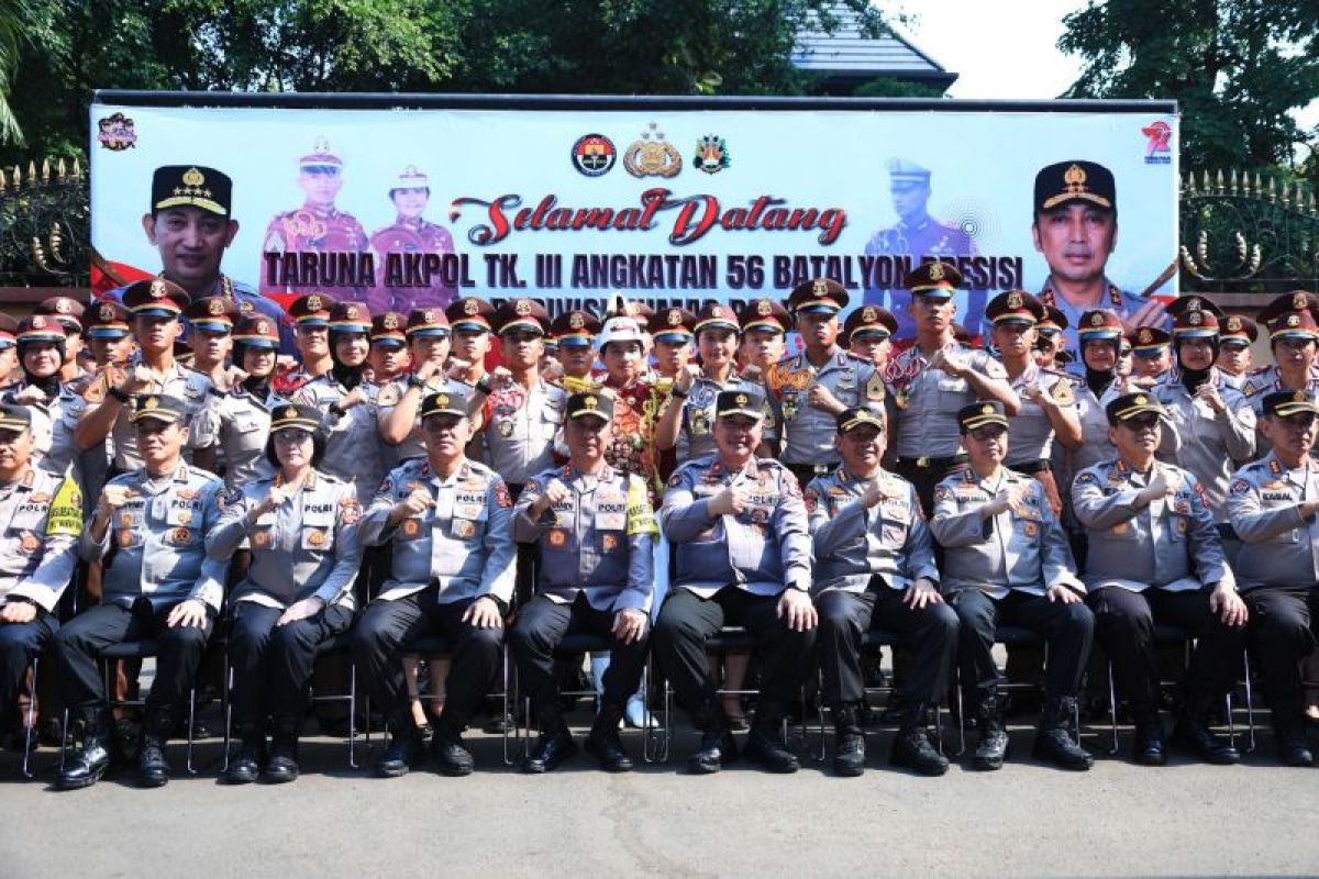 Kadiv Humas Terima Kunjungan Taruna Akpol Angkatan 56