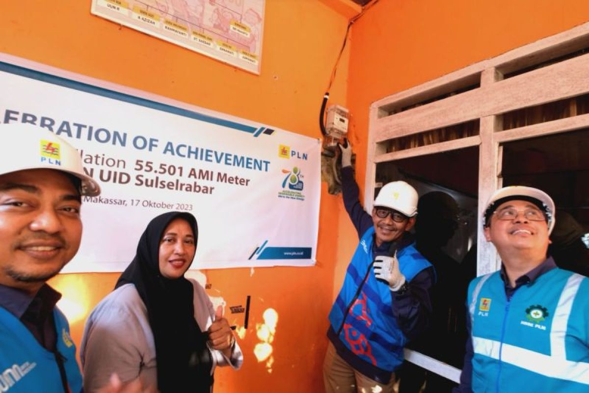 PLN tuntaskan implementasi smart meter PLN tahap 1 di Makassar