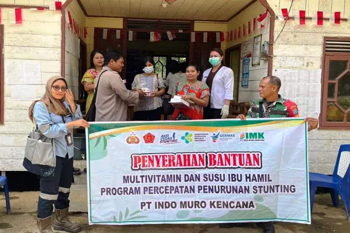 Cegah stunting, ibu hamil di Tanah Siang Selatan mendapat susu dan vitamin