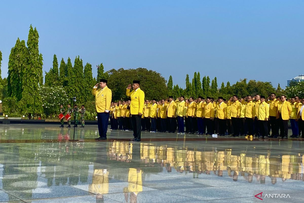 Airlangga kobarkan semangat persatuan Golkar untuk memenangi pemilu