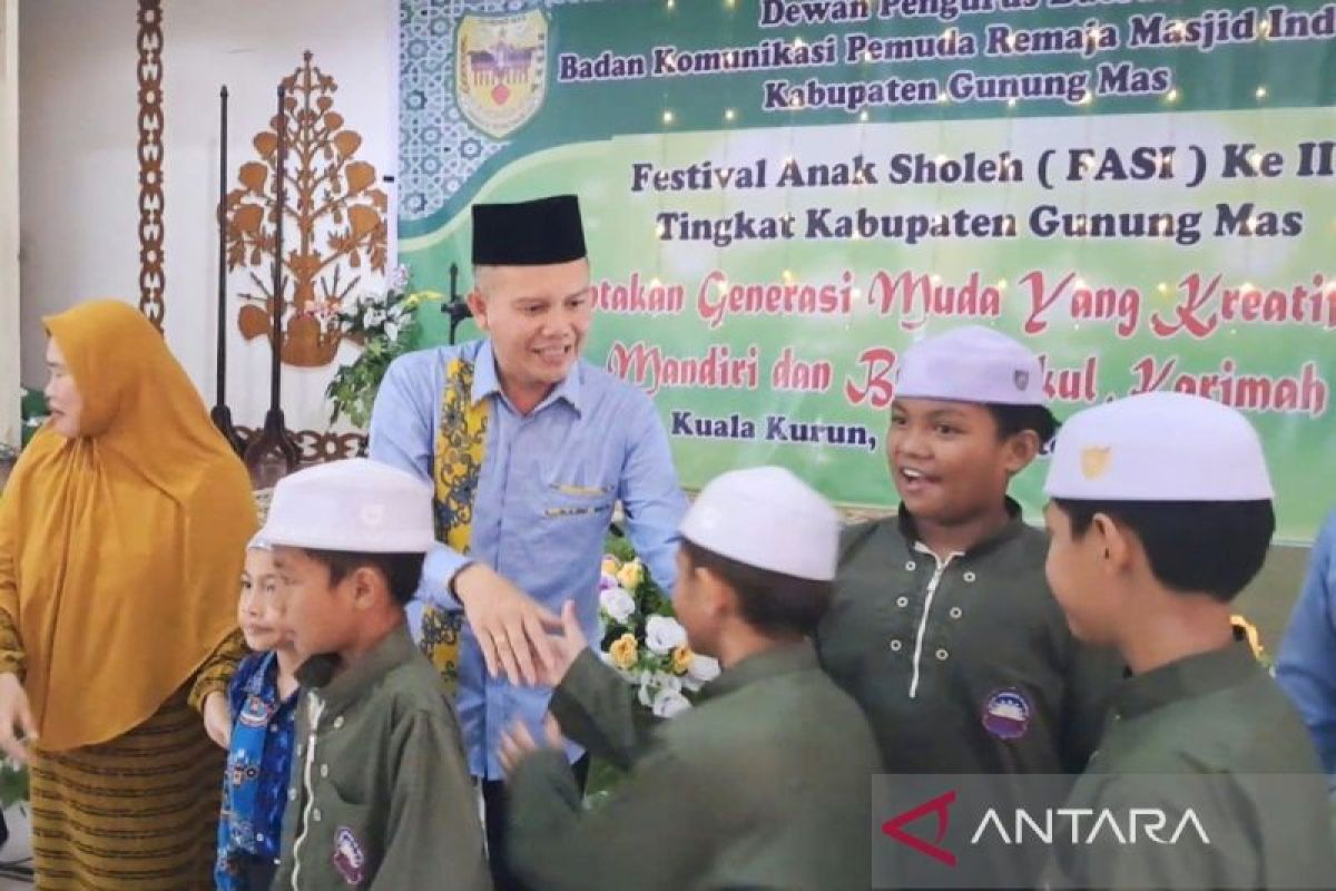 Sebanyak 185 peserta ikuti Festival Anak Sholeh II Gumas