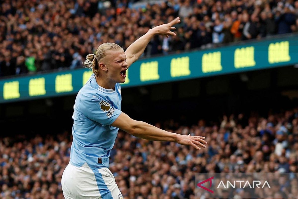 Jelang lawan Liverpool, Pelatih Manchester City ragukan Erling Haaland main