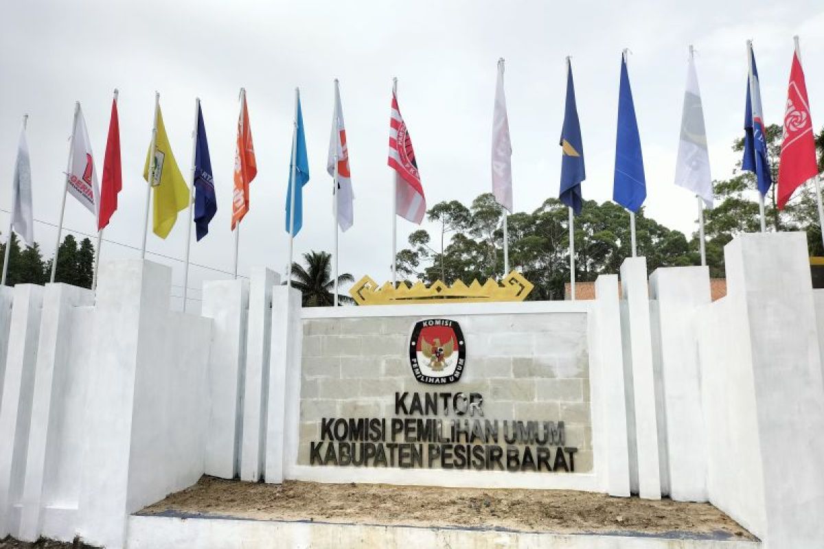 KPU Pesisir Barat Lampung siapkan satu gudang logistik Pemilu 2024