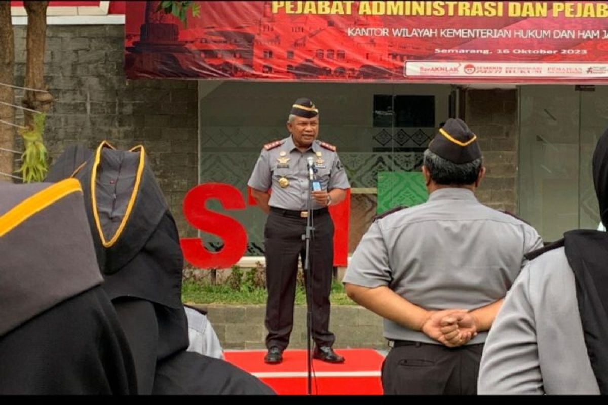 Kepala Kemenkumham Jateng: Tidak selalu "diam adalah emas"