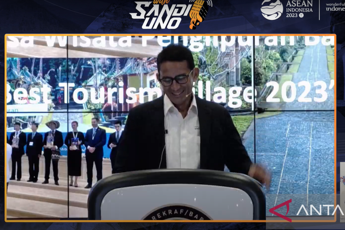 Sandiaga Uno sebut Penglipuran raih Best Tourism Villages pelengkap kebahagiaan