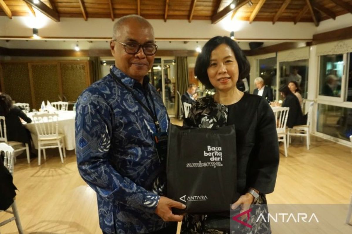 LKBN ANTARA memperkenalkan ASEAN Newsroom Corner di sela-sela Konferensi OANA
