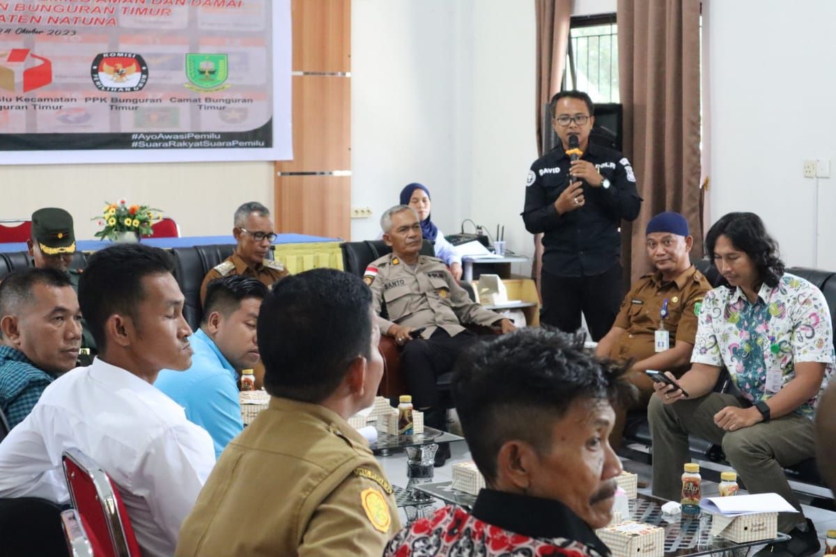 Polres Natuna ajak masyarakat bijak bersosmed selama pemilu 2024