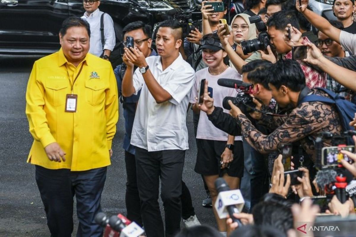 Airlangga sebut pasangan Prabowo-Gibran ingin wujudkan Indonesia Emas 2045