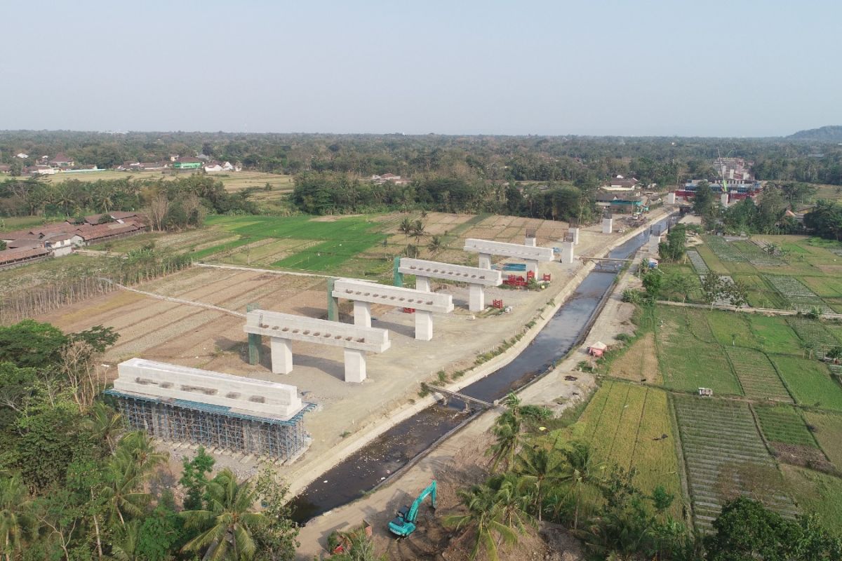 Jasamarga jelaskan kontruksi progres Tol Jogja-Bawen Seksi 1 capai 59,26 persen