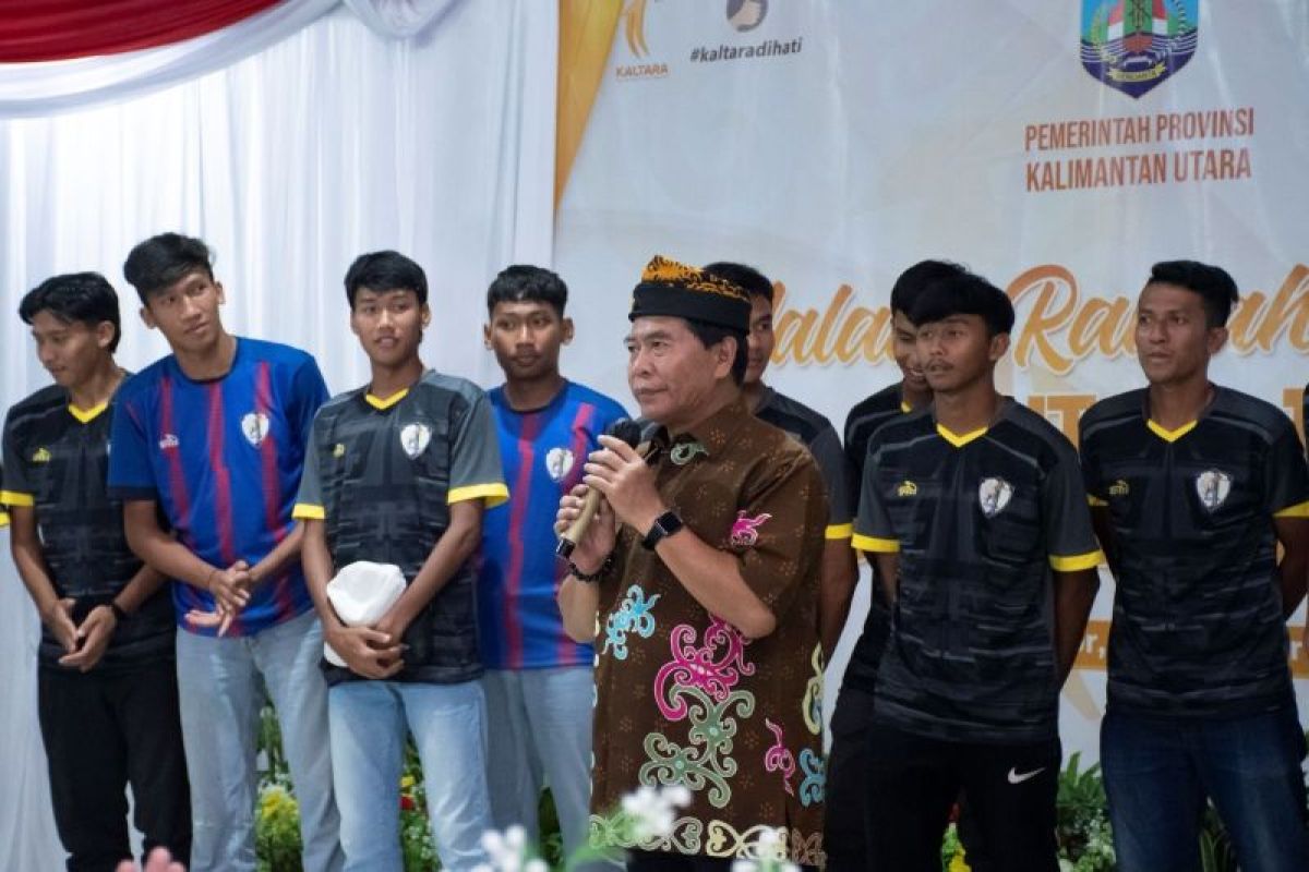 Gubernur Perkenalkan Kaltara FC, Bakal Jadi Kebanggaan Masyarakat Kaltara