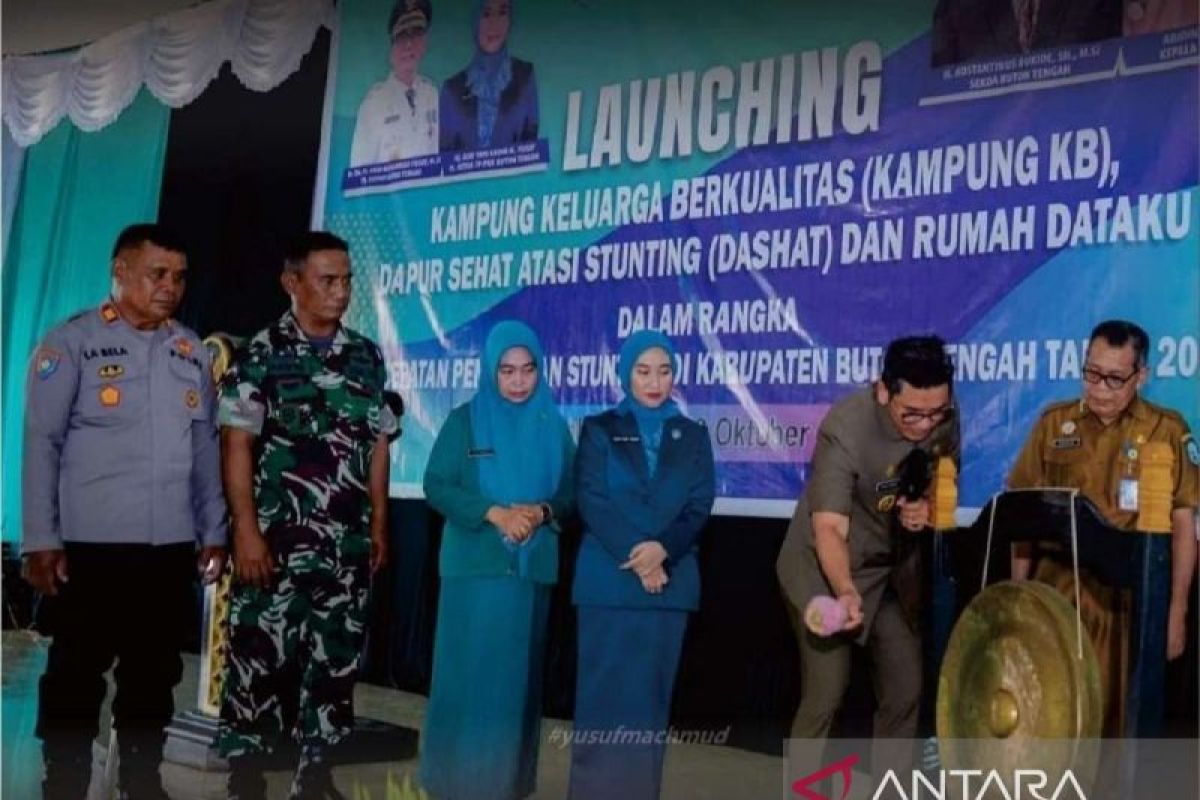 Pemkab Buton Tengah luncurkan kampung KB untuk atasi stunting