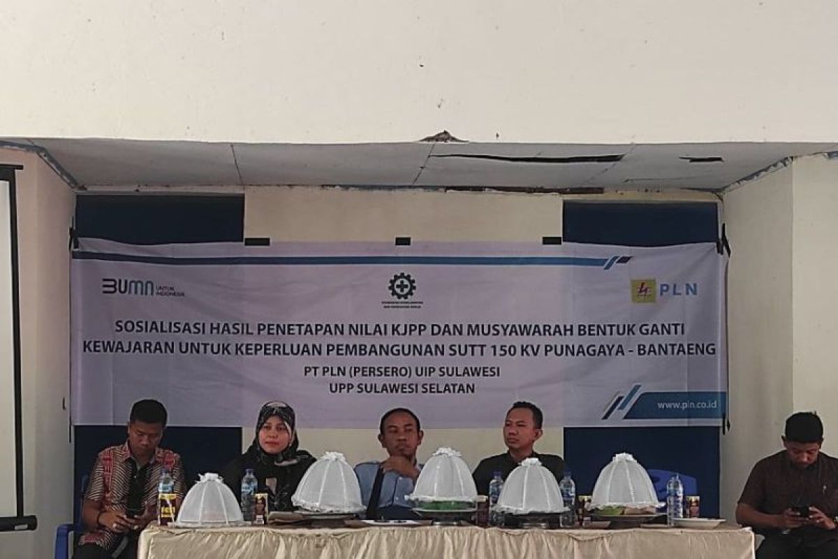 PLN sosialiasikan penetapan ganti kewajaran pembebasan lahan SUTT