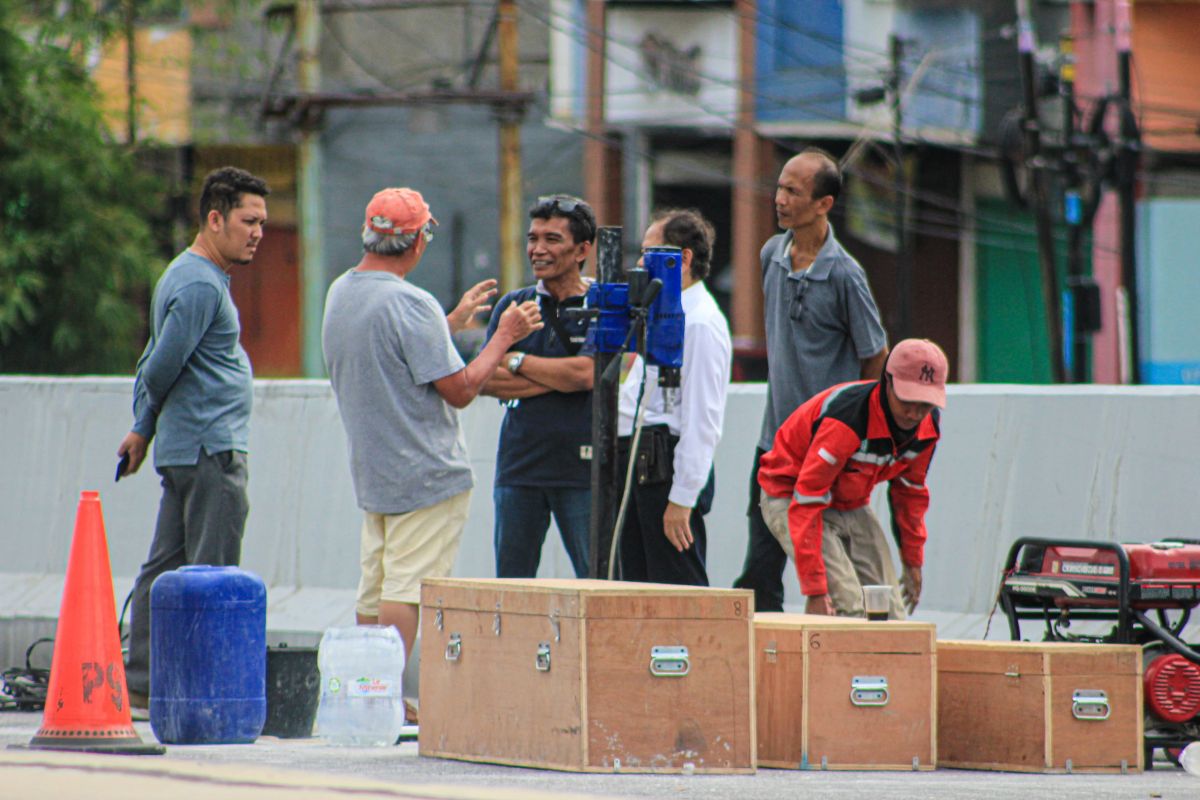 PARADE FOTO - Ketika KPK mencurigai jembatan layang di Pekanbaru