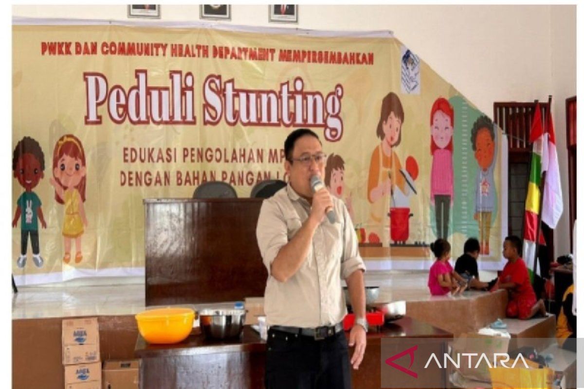 PTFI bersama Komunitas Istri Karyawan dukung pencegahan stunting