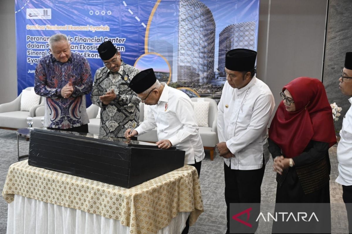 Wapres tekankan infrastruktur ekosistem syariah harus dibangun secara kolektif