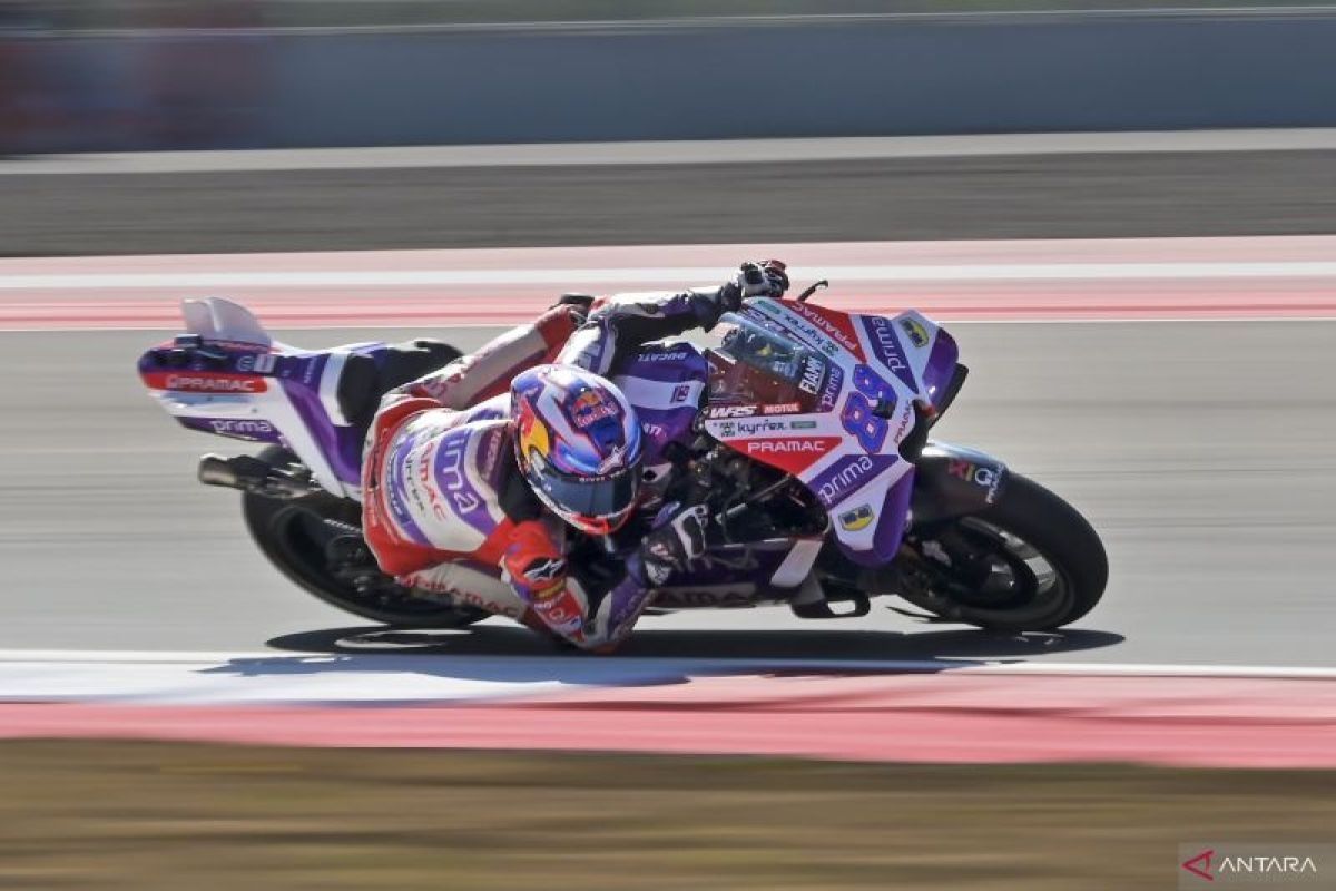 Jorge Martin berhasil raih pole position di MotoGP Thailand 2023