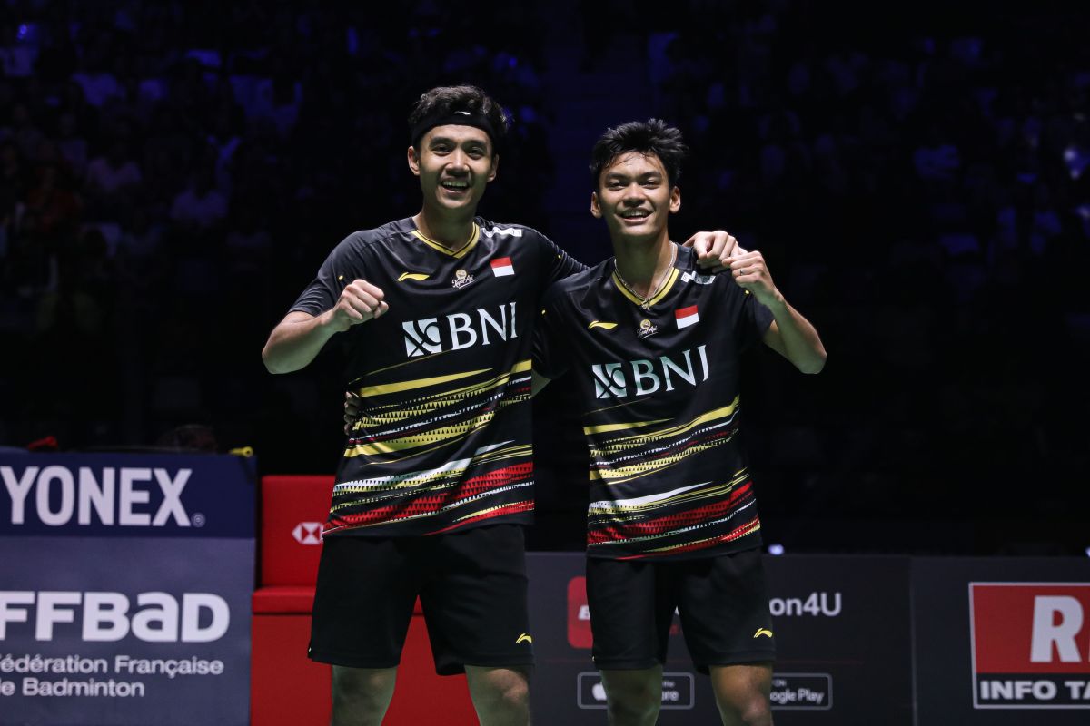 Bagas/Fikri melaju ke partai puncak French Open