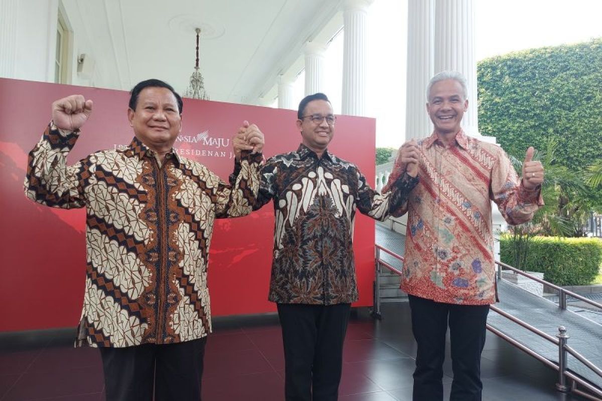 Anies dan Ganjar sampaikan pesan netralitas ASN saat Pemilu 2024 kepada Presiden