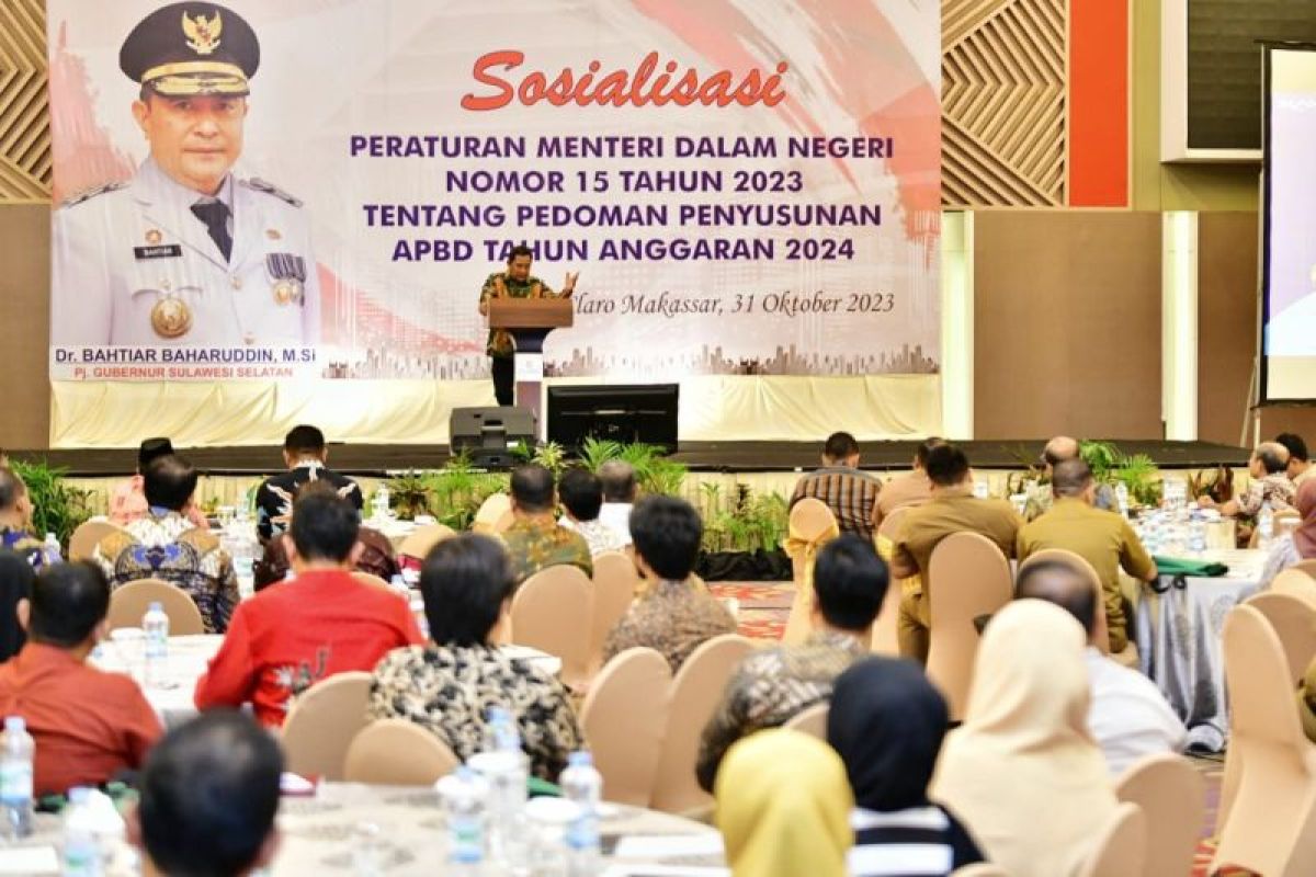 Pemprov Sulsel sosialisasikan Pedoman Penyusunan APBD tahun 2024