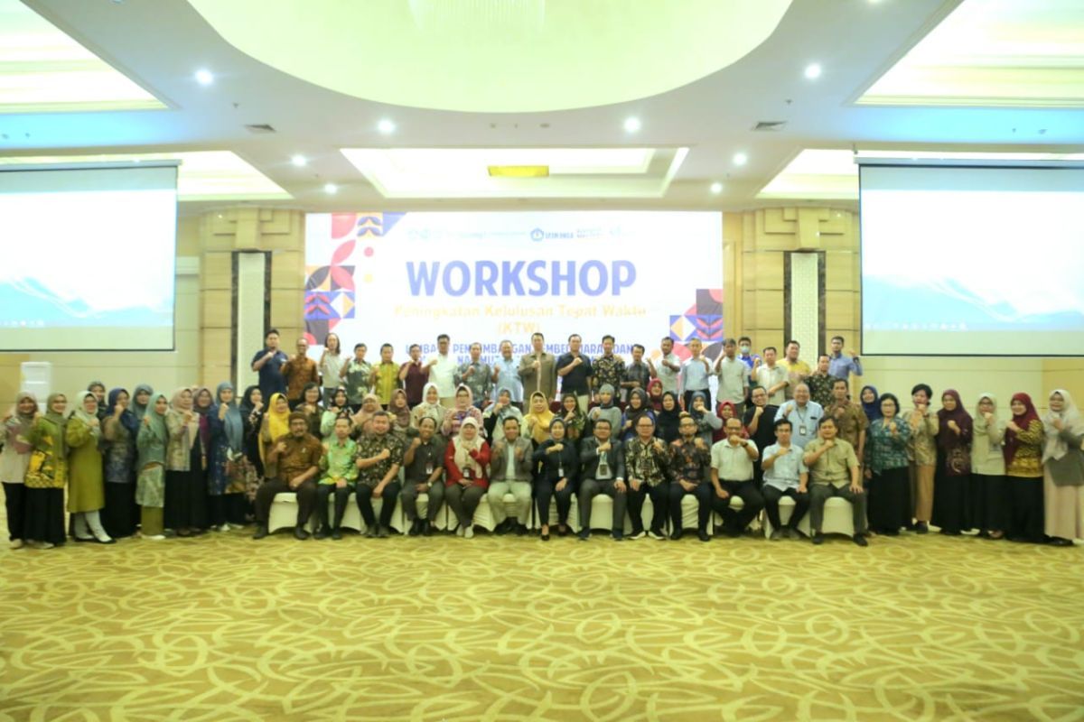 Unila gelar Workshop Peningkatan Kelulusan Tepat Waktu