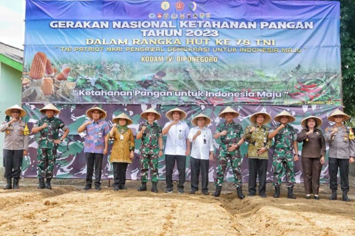 Kodim 0705/Magelang dukung gerakan nasional ketahanan  pangan