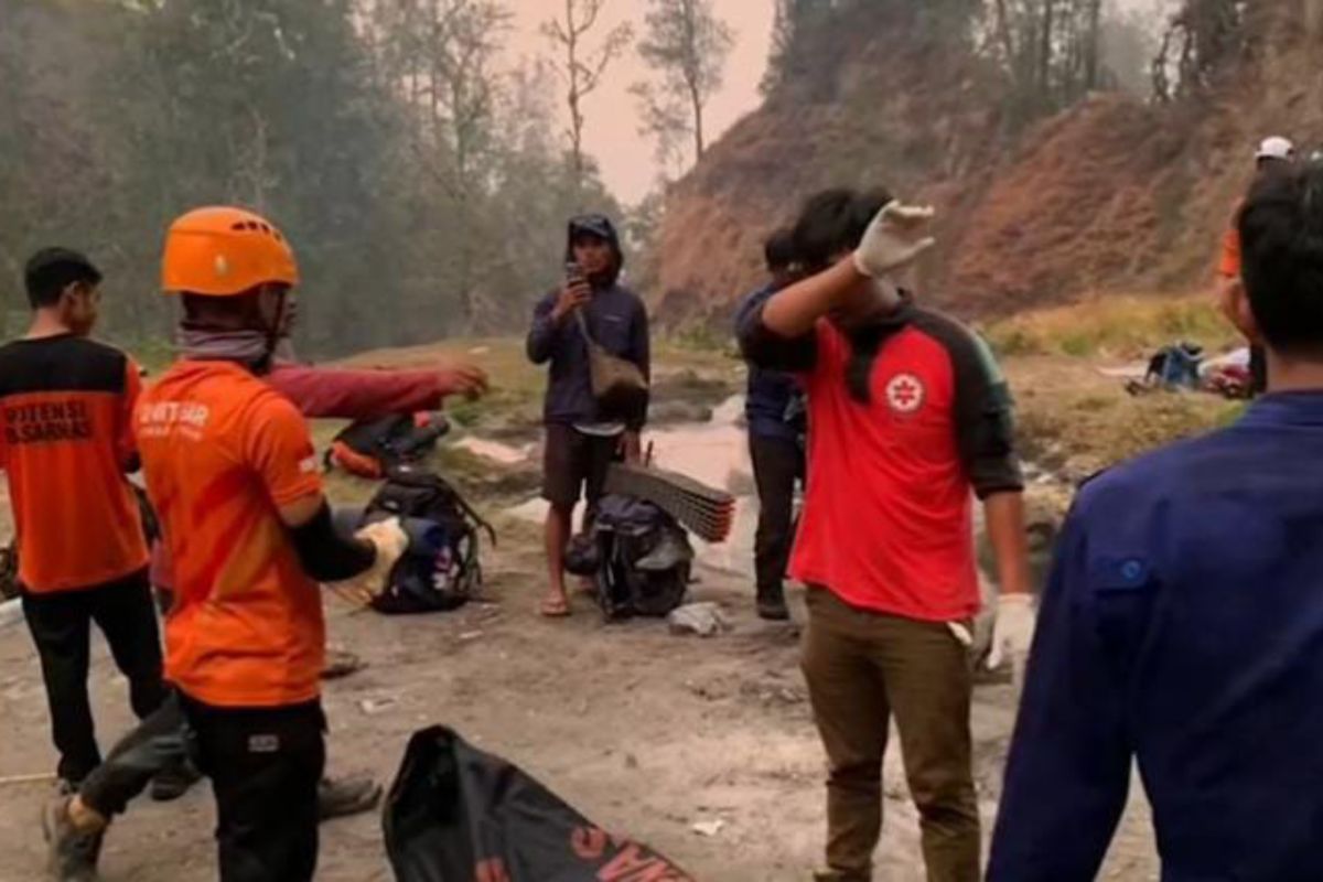 Seorang pendaki meninggal dunia di Gunung Rinjani