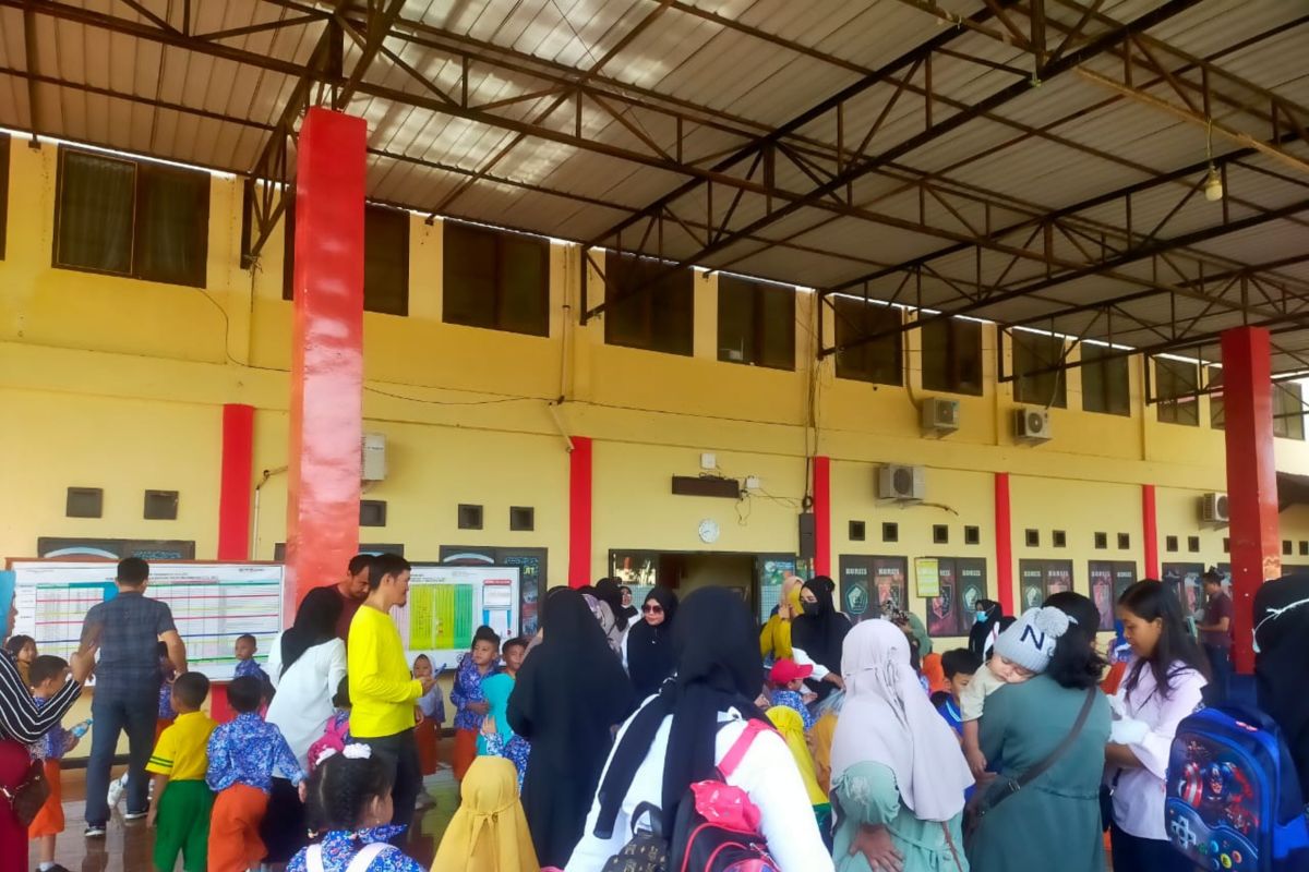 SPN Anggotoa edukasi 148 siswa TKN Pembina Wawotobi Konawe tentang kepolisian