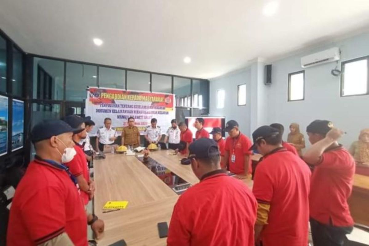 DKP Sulbar tingkatkan pengetahuan keselamatan berlayar kepada nelayan