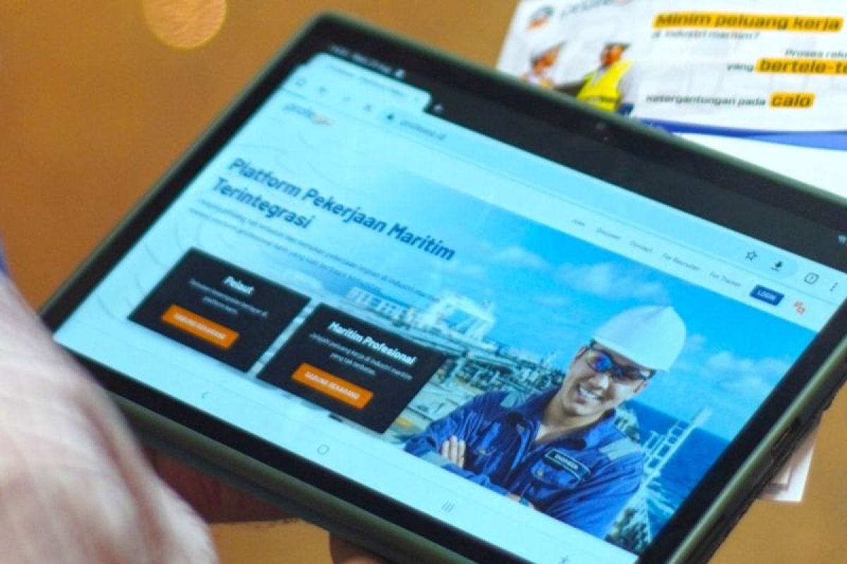 Profesea luncurkan platform untuk akses bagi pencari kerja di industri maritim