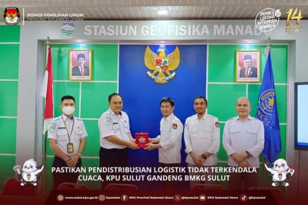 BMKG bantu KPU Sulut sosialisasi potensi daerah rentan dampak cuaca