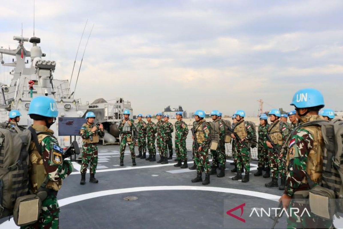 Prajurit TNI di UNIFIL jalani latihan antisipasi kemungkinan terburuk