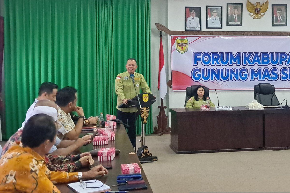 Berikut indikator utama terwujudnya Gunung Mas sehat