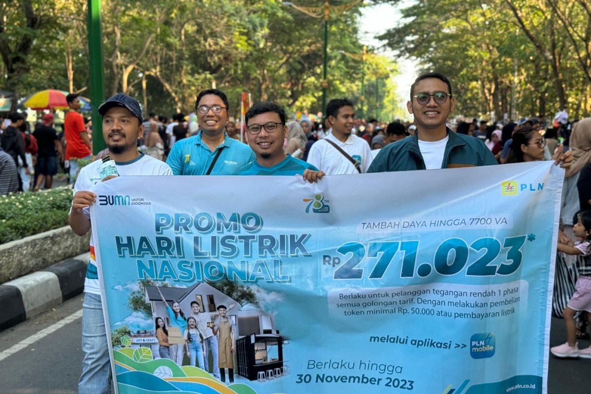 PLN NTB kembali gelar promosi pada CFD di Jalan Udayana Mataram