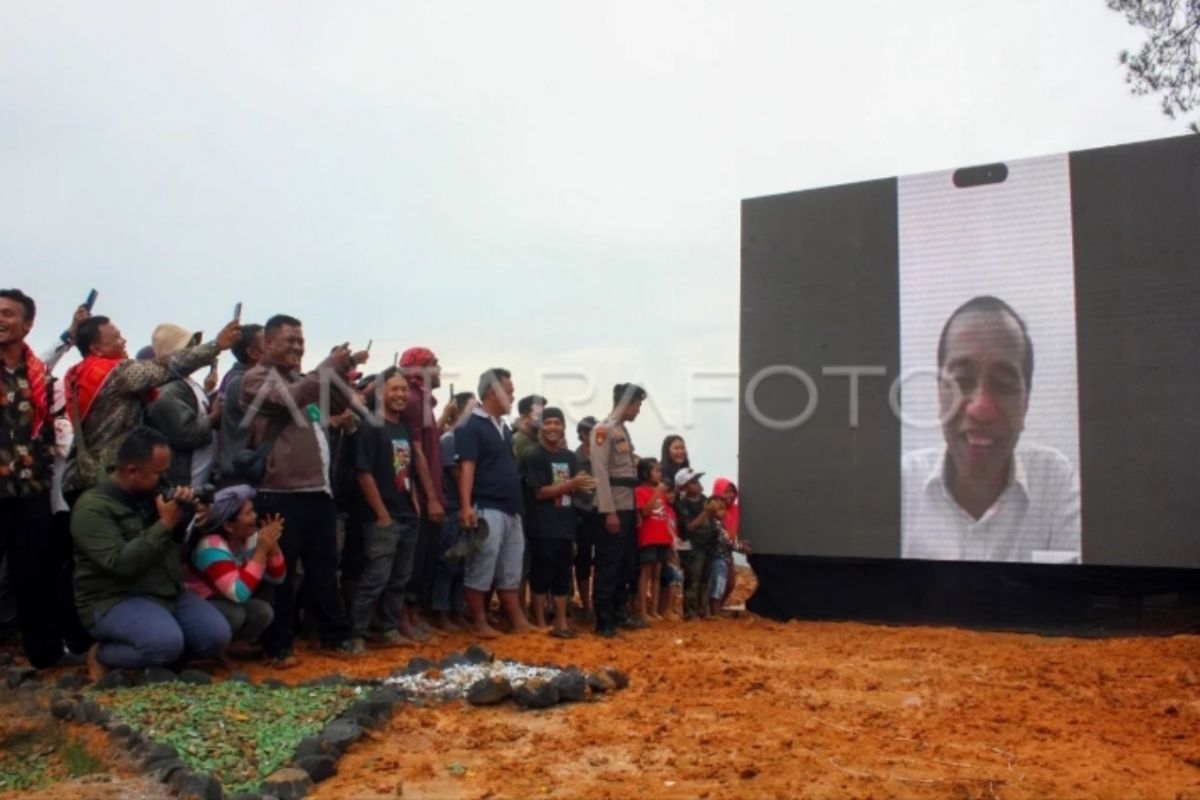 Monumen Juma Jokowi didirikan di Kabupaten Karo