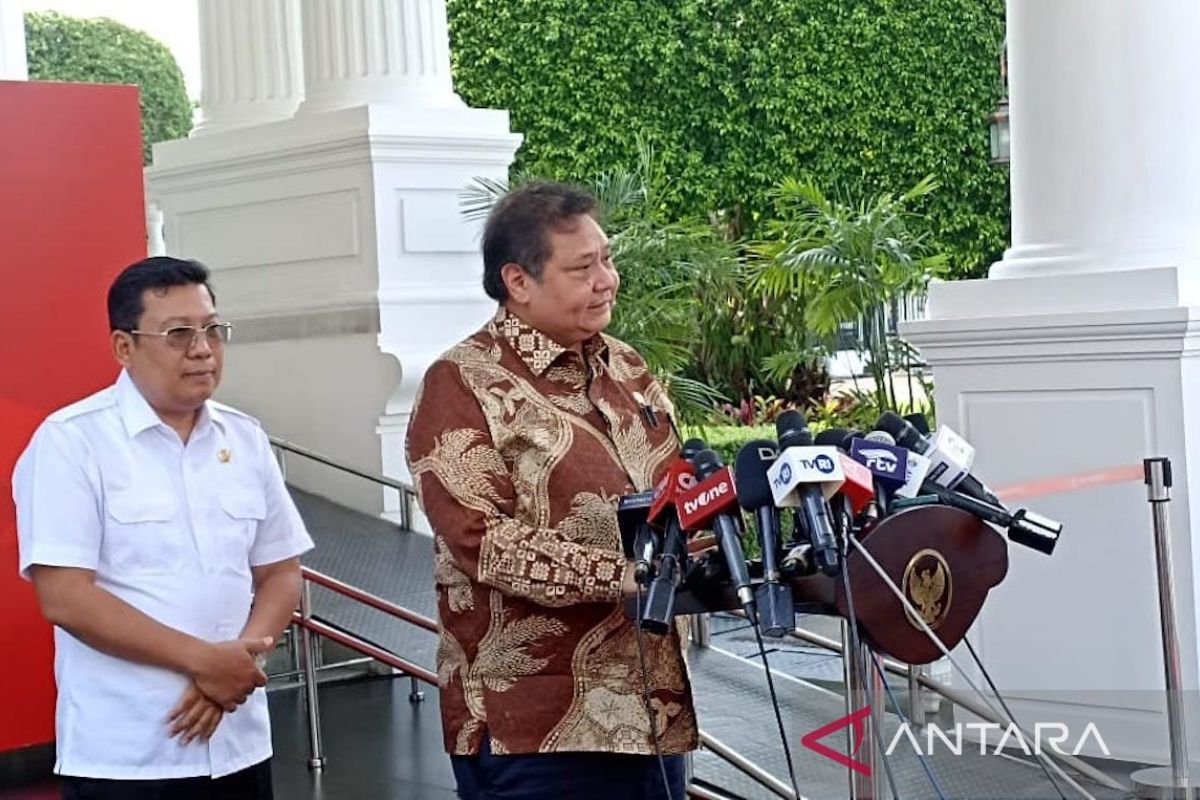 Airlangga sebut Jokowi akan hadiri HUT Golkar Senin sore