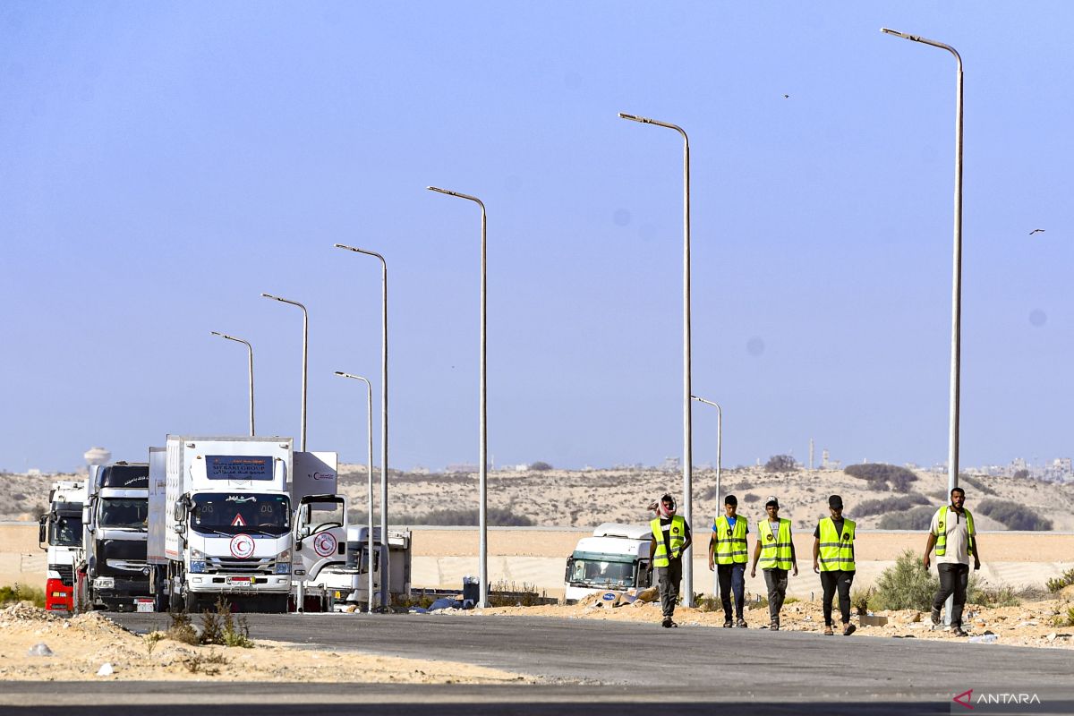 Israel menangkap lima orang relawan medis Bulan Sabit Merah Palestina