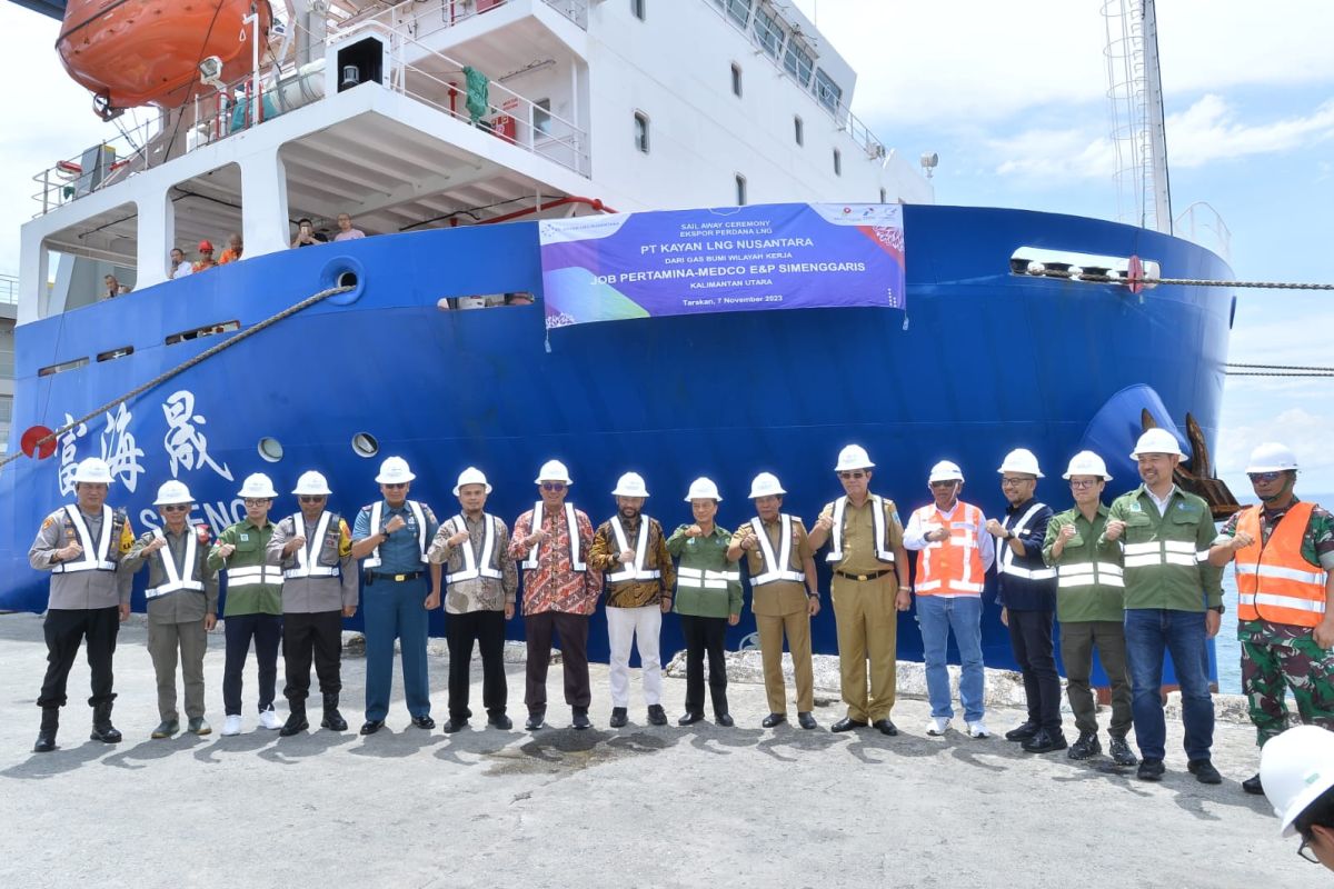 Gubernur sambut baik ekspor perdana LNG dari Simenggaris di Tarakan