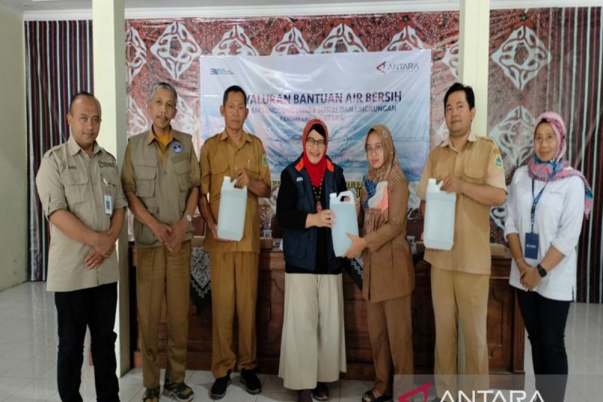 Dua kecamatan di Gunungkidul dapat bantuan air bersih LKBN ANTARA