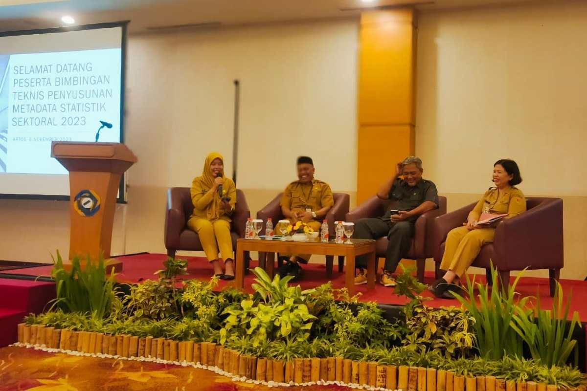 Dinas Kominfo gelar Bimtek Penyusunan Metadata Statistik  Sektoral 2023