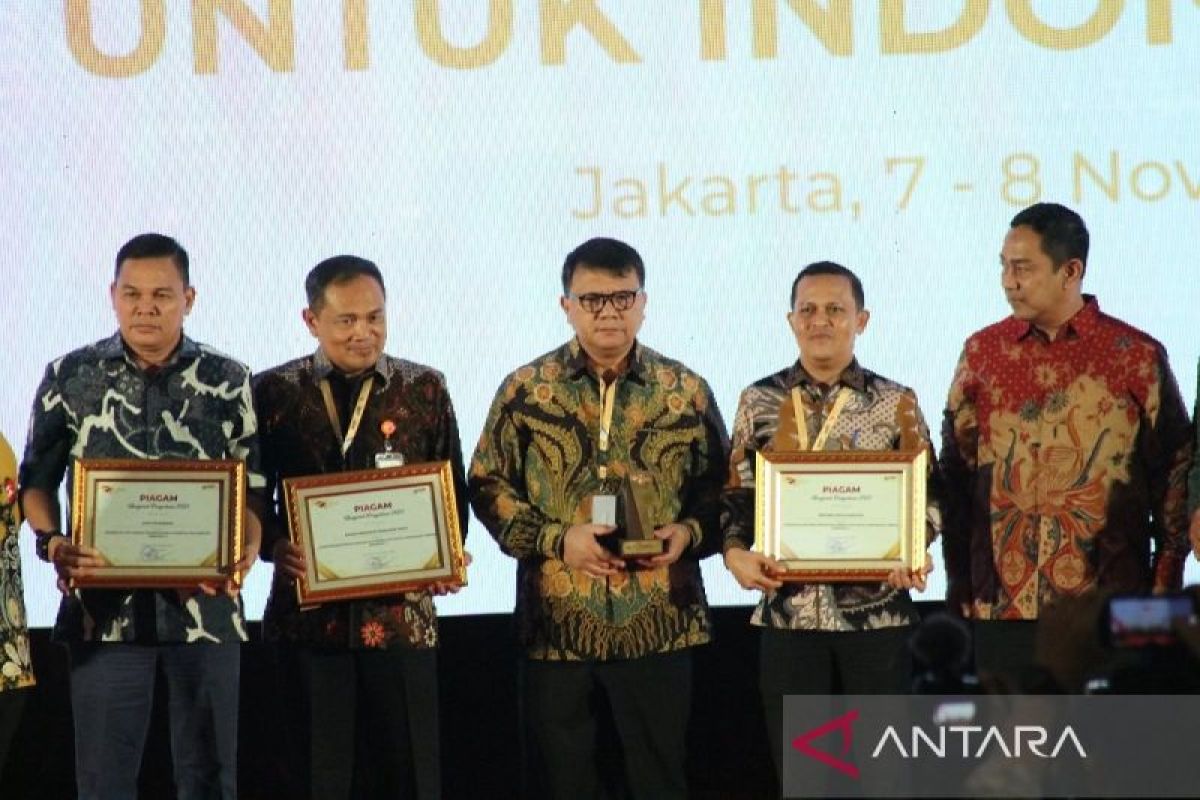 Kemenkumham raih penghargaan Terbaik I ITKP di Anugerah Pengadaan 2023