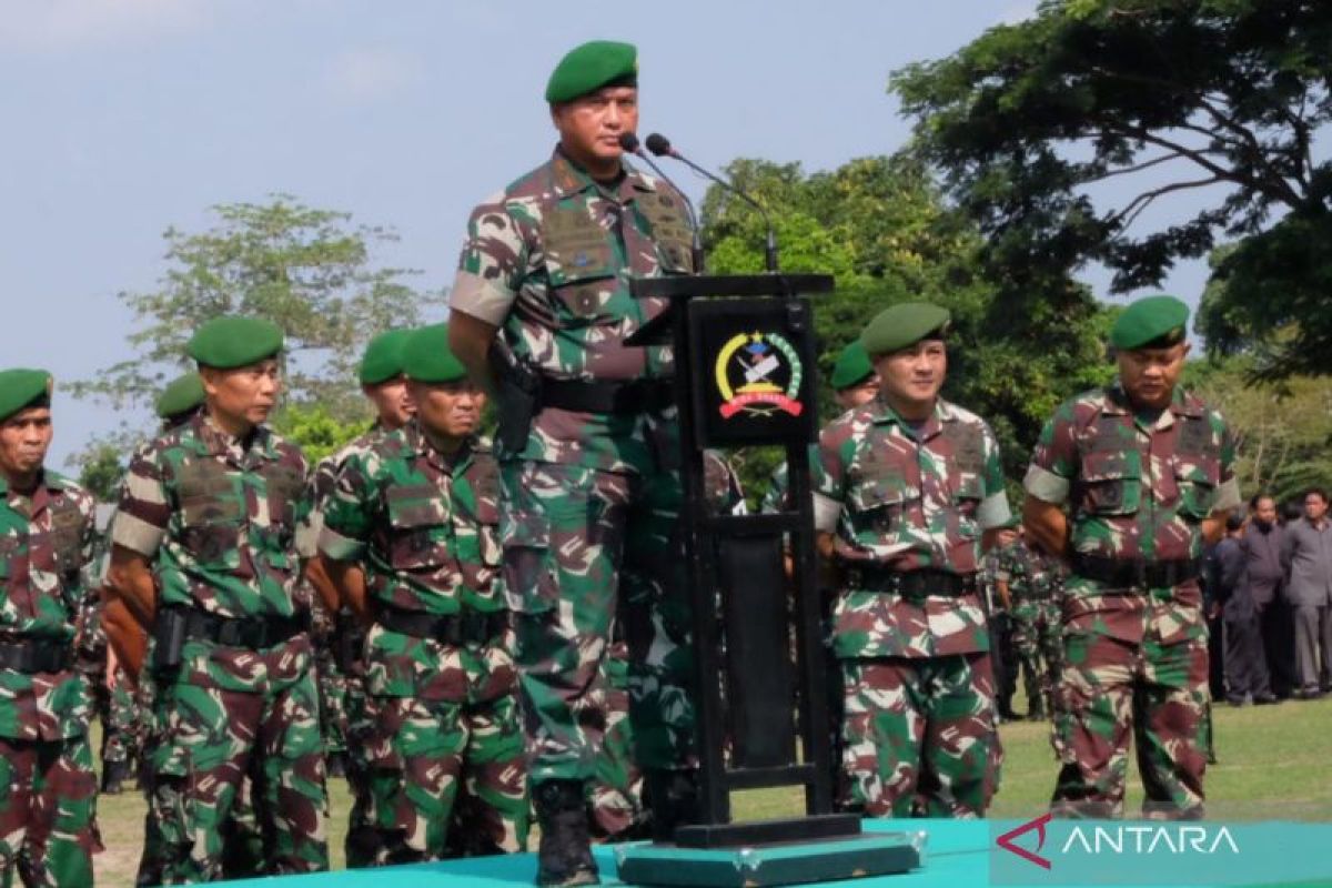 Danrem Wira Bhakti menyiagakan 3.117 personel pengamanan Pemilu 2024