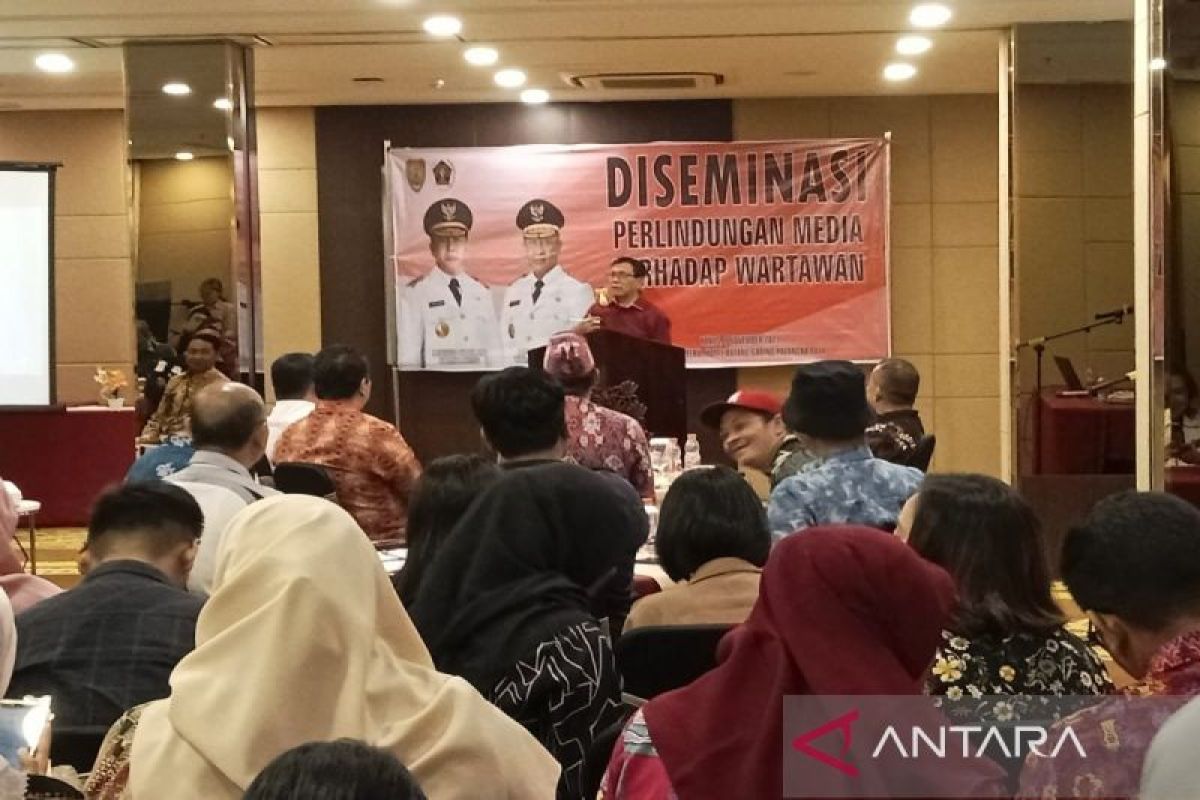 PWI Pusat sebut wartawan profesional harus miliki sertifikasi