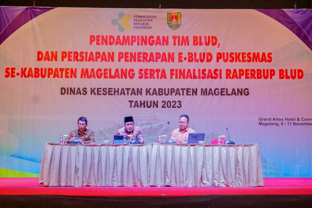 Pemkab  Magelang dorong penerapan sistem informasi e-BLUD