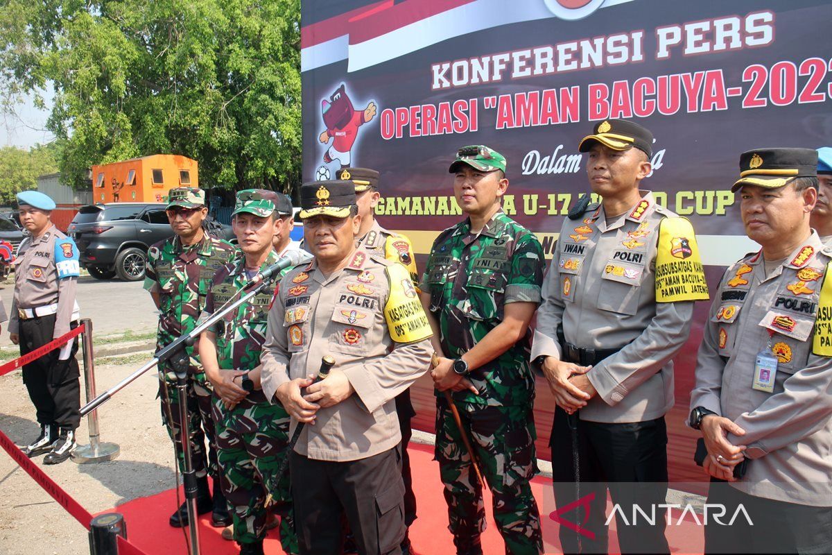 Polda Jateng gelar pasukan siap  amankan Piala Dunia U-17 di Solo