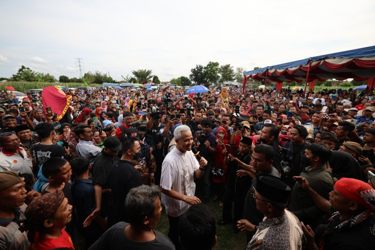 Ganjar : Tak ada kekuatan atau alat yang bisa kalahkan rakyat